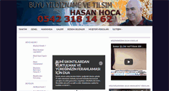 Desktop Screenshot of buyuyildiznametilsim.com